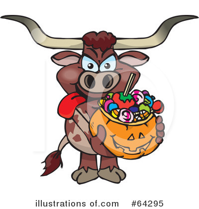 Cow Clipart #64295 by Dennis Holmes Designs