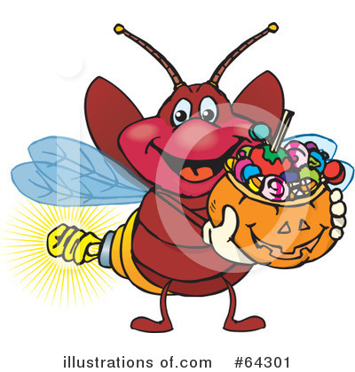Firefly Clipart #64301 by Dennis Holmes Designs