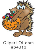 Trick Or Treating Clipart #64313 by Dennis Holmes Designs