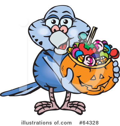 Royalty-Free (RF) Trick Or Treating Clipart Illustration by Dennis Holmes Designs - Stock Sample #64328