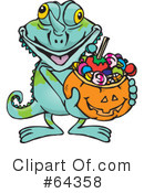 Trick Or Treating Clipart #64358 by Dennis Holmes Designs