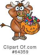 Trick Or Treating Clipart #64359 by Dennis Holmes Designs
