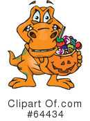 Trick Or Treating Clipart #64434 by Dennis Holmes Designs