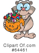Trick Or Treating Clipart #64461 by Dennis Holmes Designs