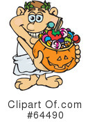 Trick Or Treating Clipart #64490 by Dennis Holmes Designs
