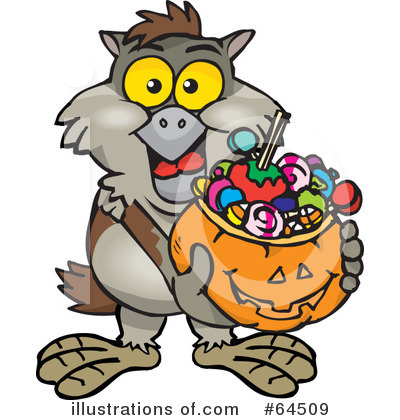 Owl Clipart #64509 by Dennis Holmes Designs