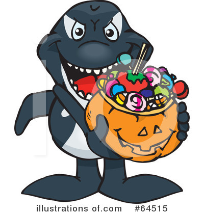 Orca Clipart #64515 by Dennis Holmes Designs
