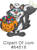 Trick Or Treating Clipart #64516 by Dennis Holmes Designs