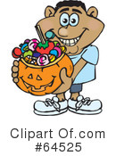 Trick Or Treating Clipart #64525 by Dennis Holmes Designs