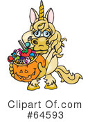 Trick Or Treating Clipart #64593 by Dennis Holmes Designs