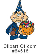 Trick Or Treating Clipart #64616 by Dennis Holmes Designs