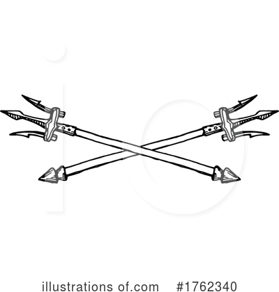 Royalty-Free (RF) Trident Clipart Illustration by Vector Tradition SM - Stock Sample #1762340