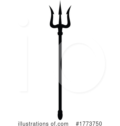 Royalty-Free (RF) Trident Clipart Illustration by Vector Tradition SM - Stock Sample #1773750