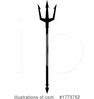 Royalty-Free (RF) Trident Clipart Illustration by Vector Tradition SM - Stock Sample #1773752