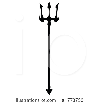 Royalty-Free (RF) Trident Clipart Illustration by Vector Tradition SM - Stock Sample #1773753