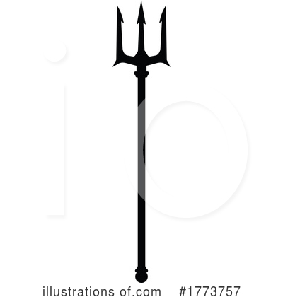 Royalty-Free (RF) Trident Clipart Illustration by Vector Tradition SM - Stock Sample #1773757