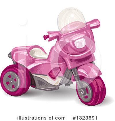 Royalty-Free (RF) Trike Clipart Illustration by merlinul - Stock Sample #1323691