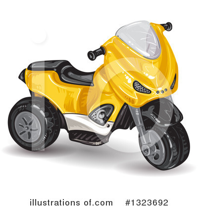 Royalty-Free (RF) Trike Clipart Illustration by merlinul - Stock Sample #1323692