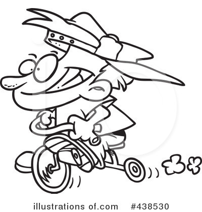 Royalty-Free (RF) Trike Clipart Illustration by toonaday - Stock Sample #438530