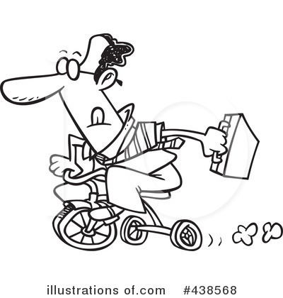 Royalty-Free (RF) Trike Clipart Illustration by toonaday - Stock Sample #438568