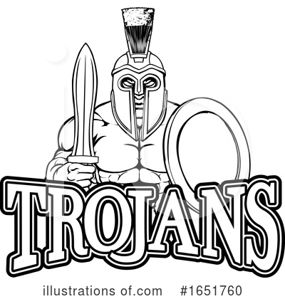 Royalty-Free (RF) Trojan Clipart Illustration by AtStockIllustration - Stock Sample #1651760
