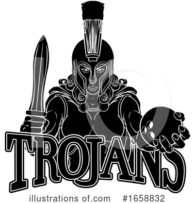 Royalty-Free (RF) Trojan Clipart Illustration by AtStockIllustration - Stock Sample #1658832