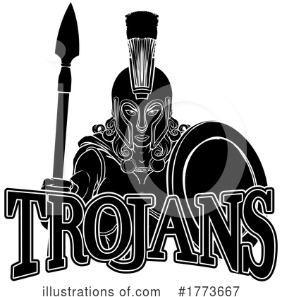 Royalty-Free (RF) Trojan Clipart Illustration by AtStockIllustration - Stock Sample #1773667