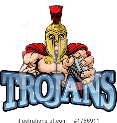 Royalty-Free (RF) Trojan Clipart Illustration by AtStockIllustration - Stock Sample #1786911