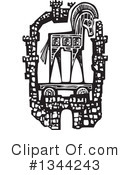 Trojan Horse Clipart #1344243 by xunantunich