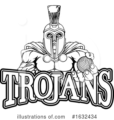 Royalty-Free (RF) Trojans Clipart Illustration by AtStockIllustration - Stock Sample #1632434