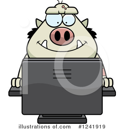 Royalty-Free (RF) Troll Clipart Illustration by Cory Thoman - Stock Sample #1241919