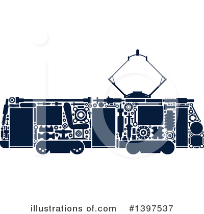 Royalty-Free (RF) Trolley Clipart Illustration by Vector Tradition SM - Stock Sample #1397537