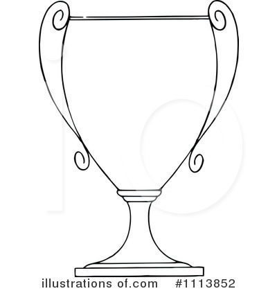 Royalty-Free (RF) Trophy Clipart Illustration by Prawny Vintage - Stock Sample #1113852