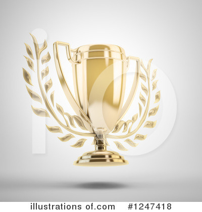 Royalty-Free (RF) Trophy Clipart Illustration by Mopic - Stock Sample #1247418