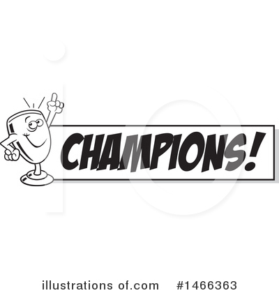 Royalty-Free (RF) Trophy Clipart Illustration by Johnny Sajem - Stock Sample #1466363