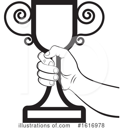 Royalty-Free (RF) Trophy Clipart Illustration by Lal Perera - Stock Sample #1616978