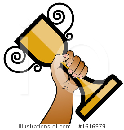 Trophy Cup Clipart #1616979 by Lal Perera