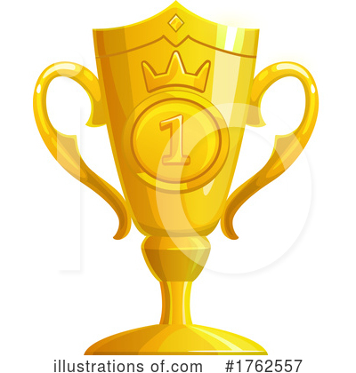 Trophy Cup Clipart #1762557 by Vector Tradition SM