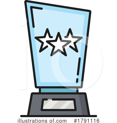 Royalty-Free (RF) Trophy Clipart Illustration by Vector Tradition SM - Stock Sample #1791116