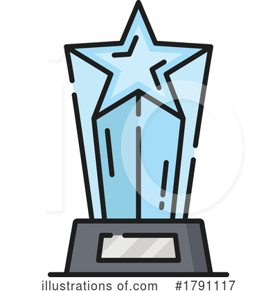 Royalty-Free (RF) Trophy Clipart Illustration by Vector Tradition SM - Stock Sample #1791117