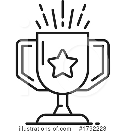 Royalty-Free (RF) Trophy Clipart Illustration by Vector Tradition SM - Stock Sample #1792228