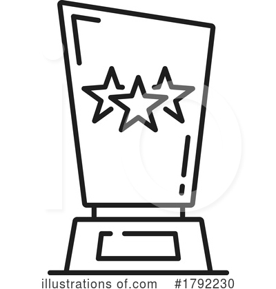 Royalty-Free (RF) Trophy Clipart Illustration by Vector Tradition SM - Stock Sample #1792230