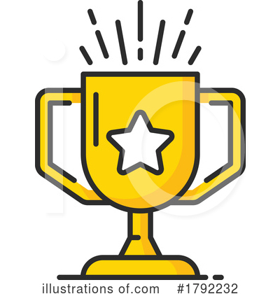 Royalty-Free (RF) Trophy Clipart Illustration by Vector Tradition SM - Stock Sample #1792232
