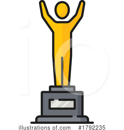 Royalty-Free (RF) Trophy Clipart Illustration by Vector Tradition SM - Stock Sample #1792235