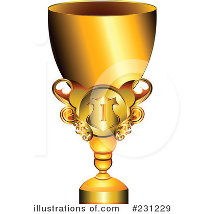 Royalty-Free (RF) Trophy Clipart Illustration by MilsiArt - Stock Sample #231229