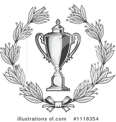 Royalty-Free (RF) Trophy Cup Clipart Illustration by Vector Tradition SM - Stock Sample #1118354