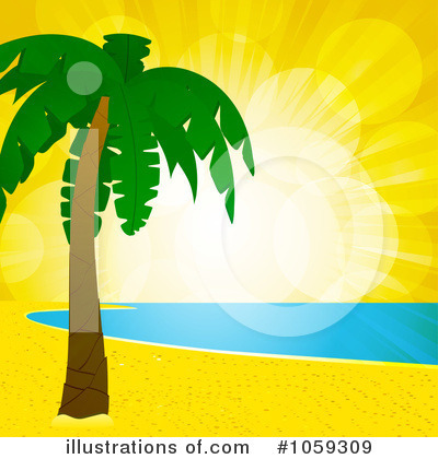 Royalty-Free (RF) Tropical Clipart Illustration by elaineitalia - Stock Sample #1059309
