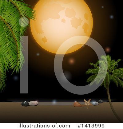 Moon Clipart #1413999 by elaineitalia