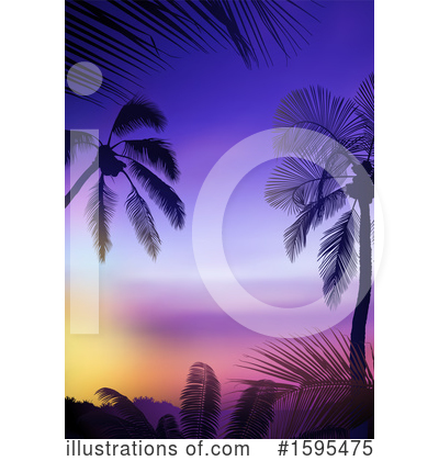 Palm Tree Clipart #1595475 by dero