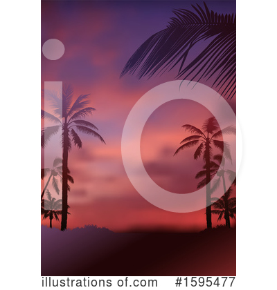 Palm Tree Clipart #1595477 by dero